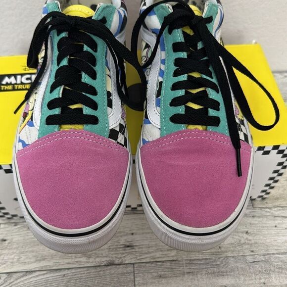 Disney x Vans Collab Old Skool 80’s Mickey/True Size 8.5 EUC - Picture 4 of 16